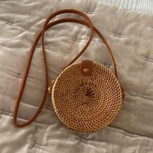 Bali crossbody or shoulder woven bag